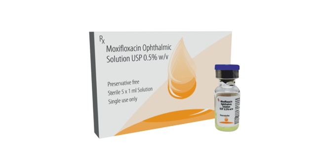 Moxifloxacin Ophthalmic Solution